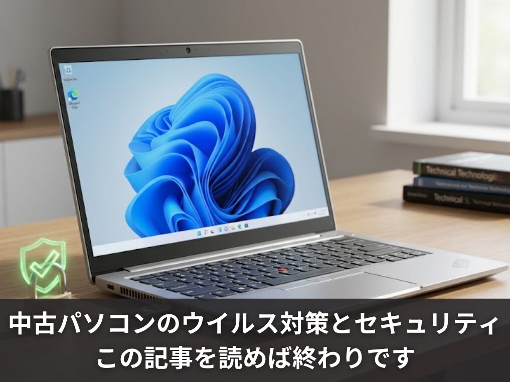 正直、中古パソコンのウイルス対策とセキュリティはこれで終わり