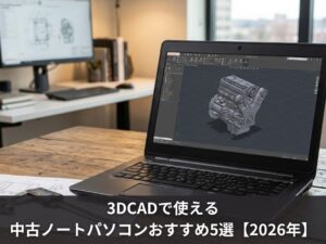 失敗しない！3DCADで使える中古ノートパソコンおすすめ5選【2026年】
