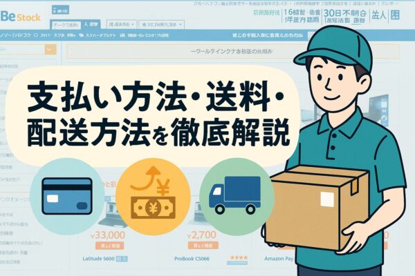 支払い方法・送料・配送方法を徹底解説