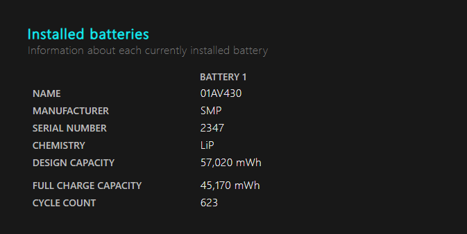 バッテリー劣化を見抜く「魔法のコマンド」