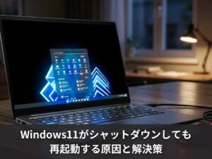 また？Windows11がシャットダウンしても再起動する原因と解決策