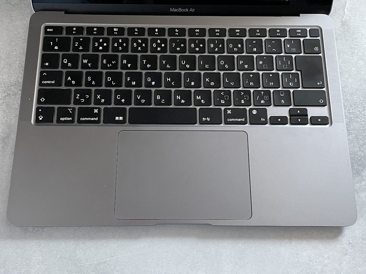 MacBook M1 のキーボード