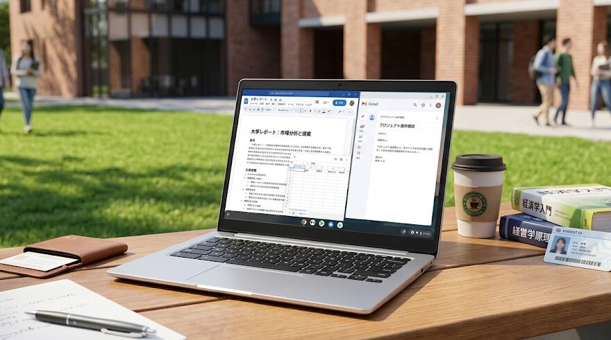 Chromebookで仕事や大学生活は大丈夫か