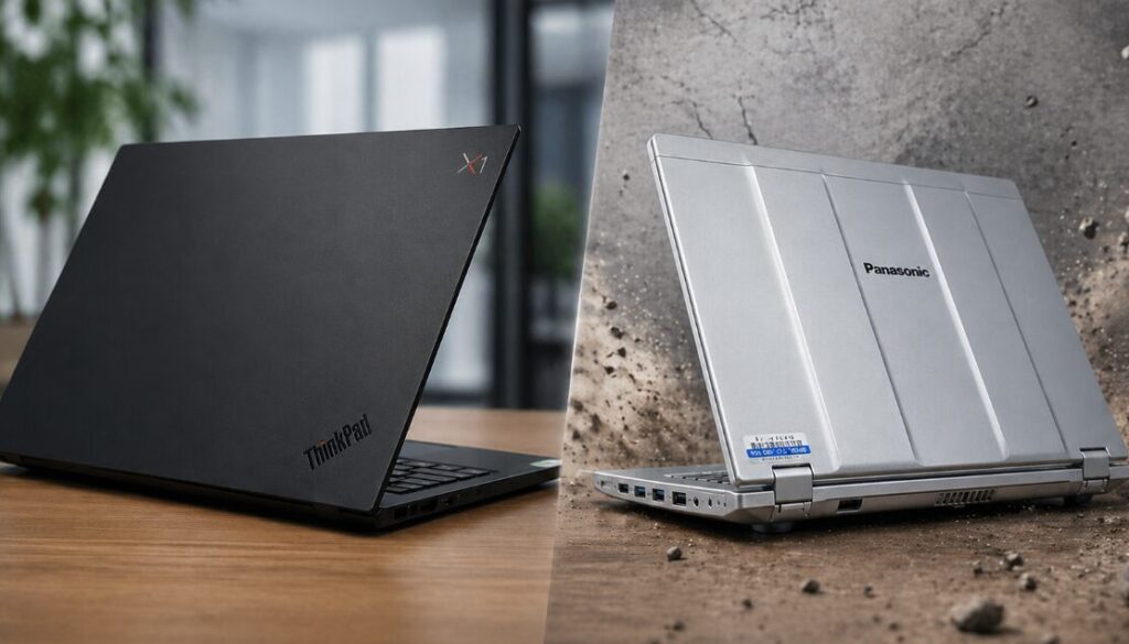 ThinkPadとレッツノートの耐久性比較