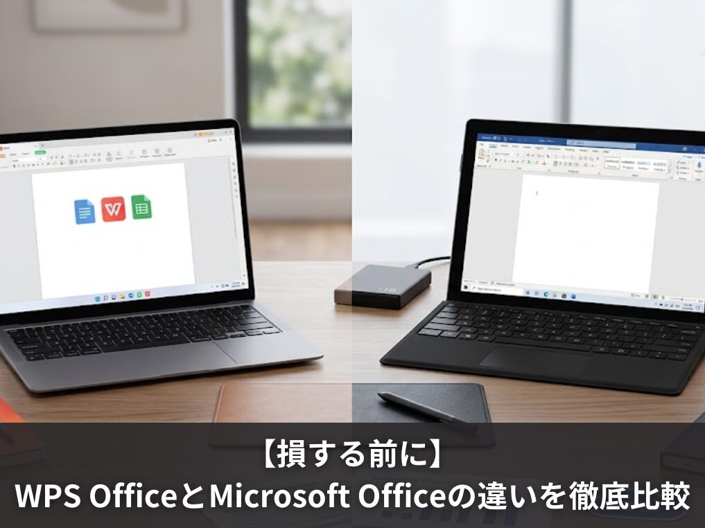 【損する前に】WPS OfficeとMicrosoft Officeの違いを徹底比較
