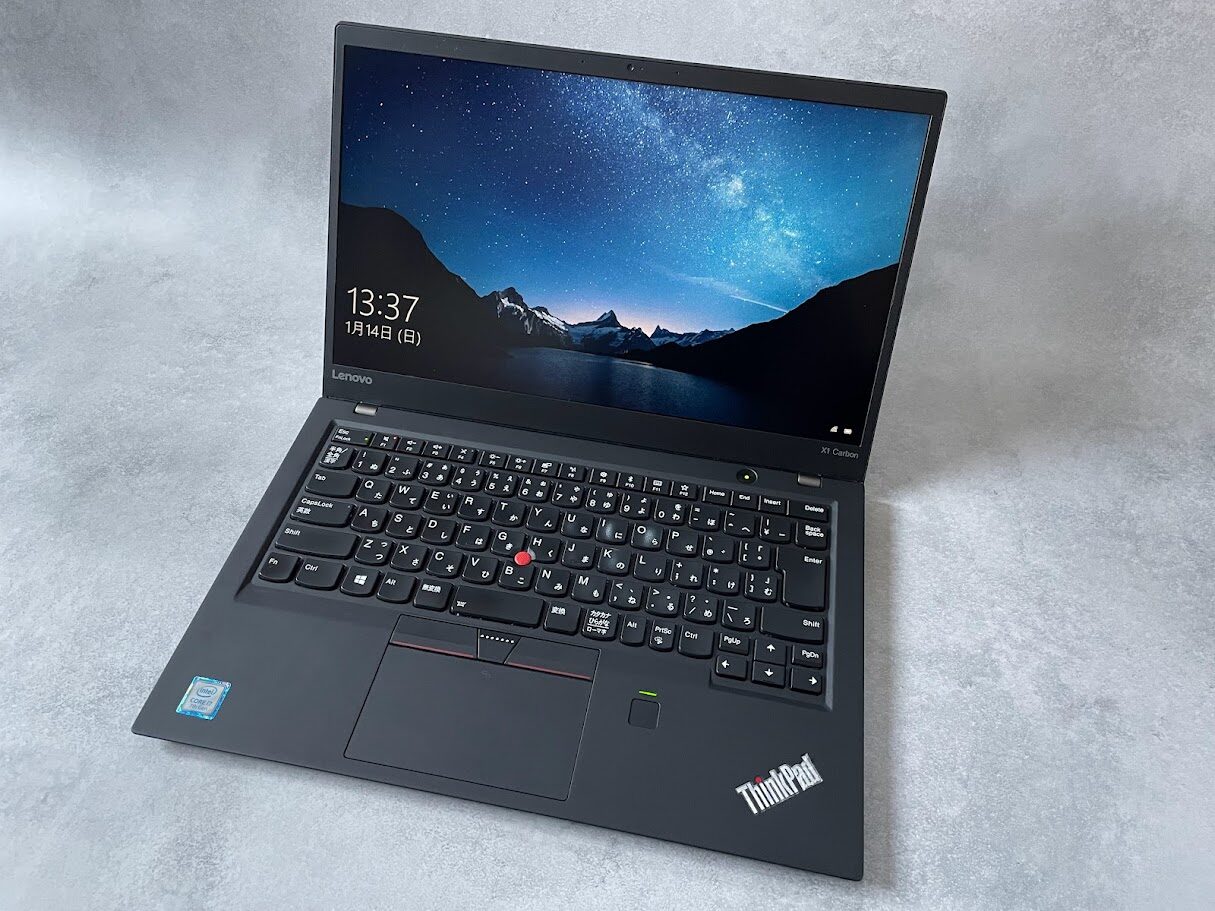 中古のThinkPad x1 carbon 2018