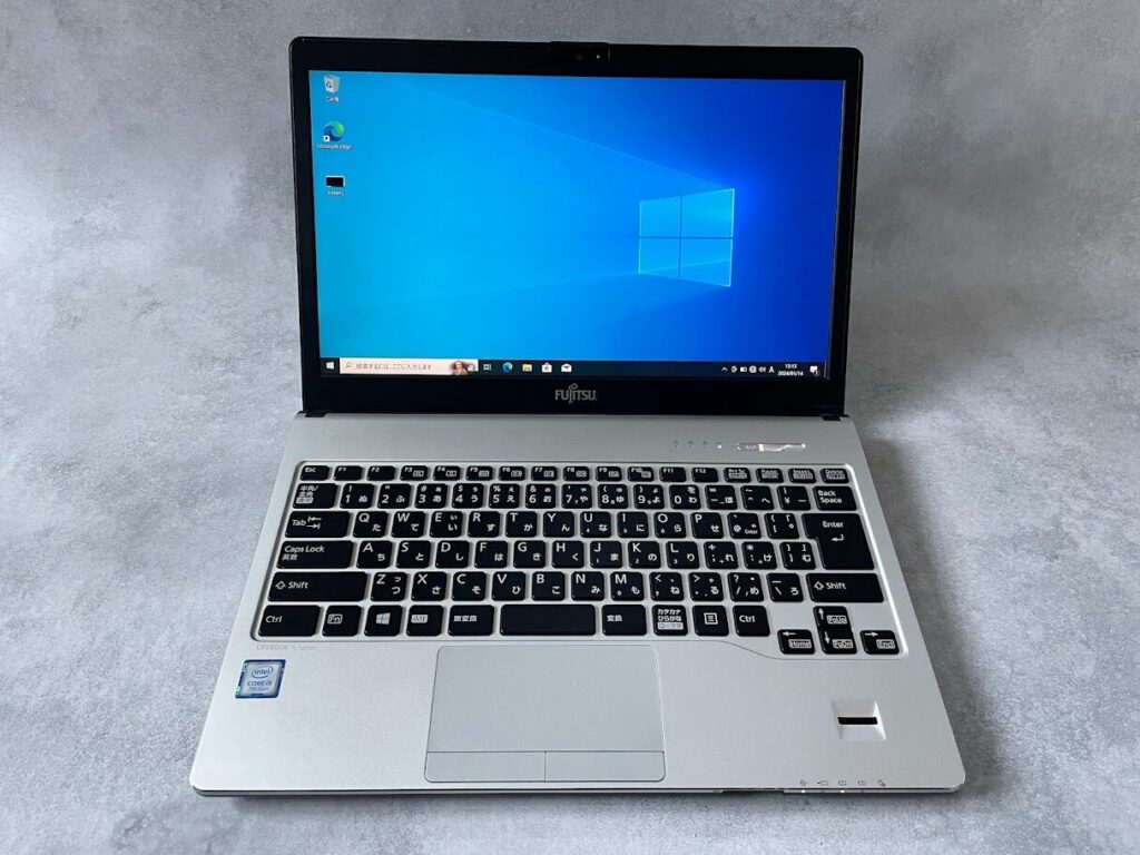 PCWRAPで購入した富士通LIFEBOOK S937/S